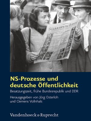 cover image of NS-Prozesse und deutsche Öffentlichkeit